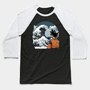 goku at great wave Baseball T-Shirt